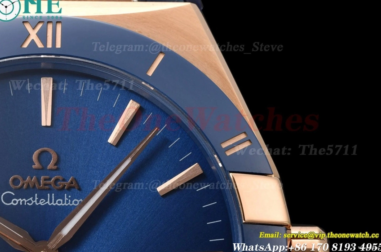 Blue 41mm BLSF LE 2020 Dial Constellation A8900 RG 0105
